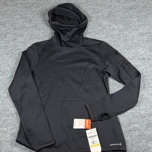Retro Merrell M Select Regulate Black Fleece Balaclava Hoodie Thumbhole Outdoor